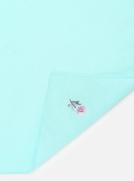 Women Embroidered Handkerchief - Pack of 6
