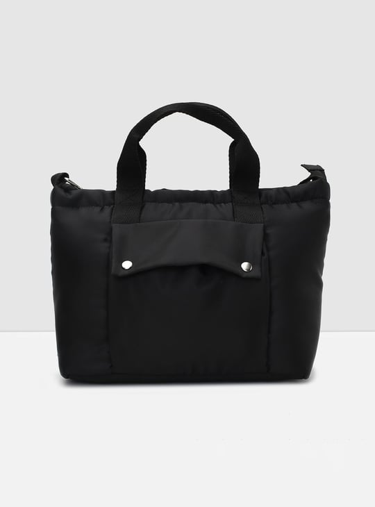 Women Solid Sling Bag with Pouch