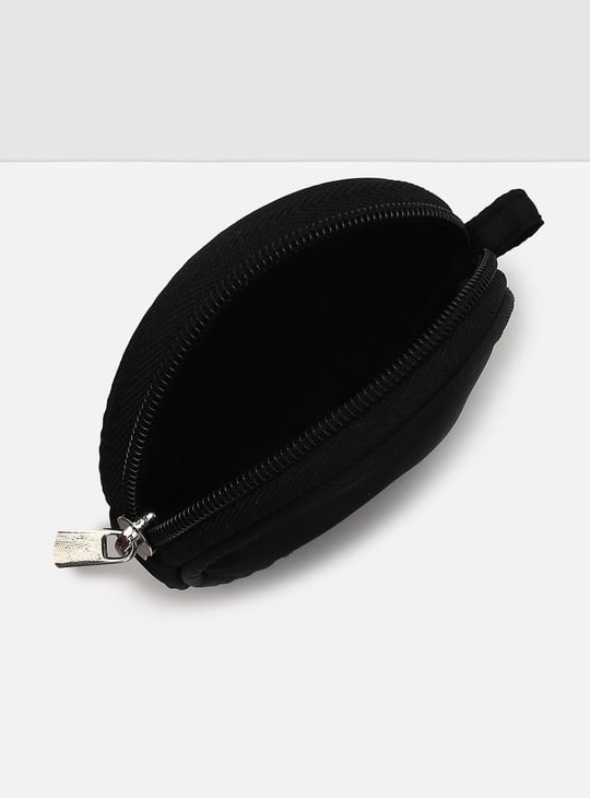 Women Solid Sling Bag with Pouch