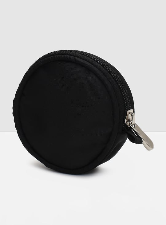 Women Solid Sling Bag with Pouch