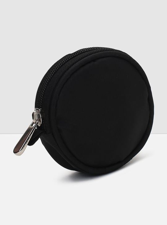 Women Solid Sling Bag with Pouch