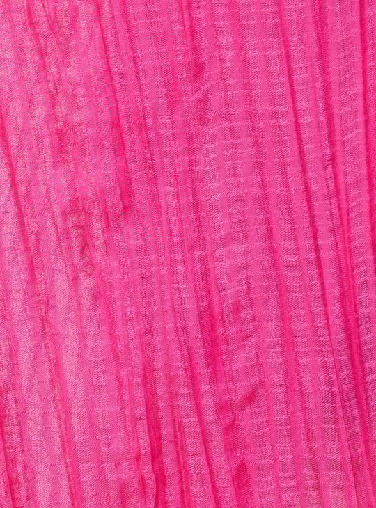 Women Textured Tassel-Detailed Scarf