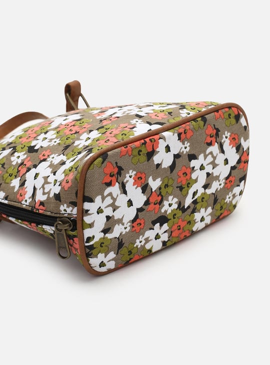 Women Printed Cotton Sling Bag