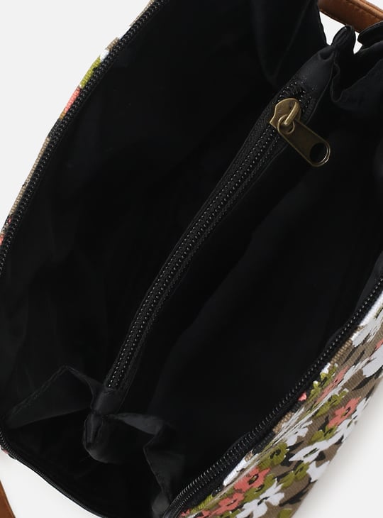 Women Printed Cotton Sling Bag