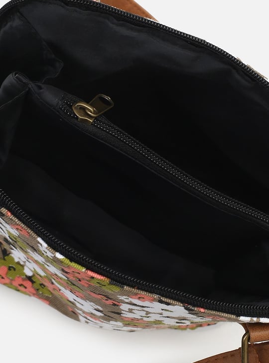 Women Printed Cotton Sling Bag