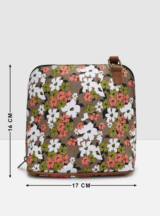 Women Printed Cotton Sling Bag