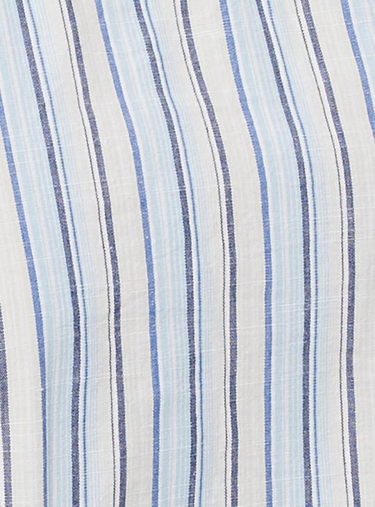 Men Striped Slim Fit Shirt