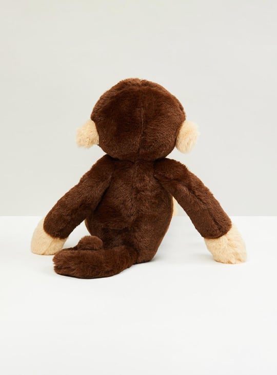 Kids Colourblock Monkey Soft Toy