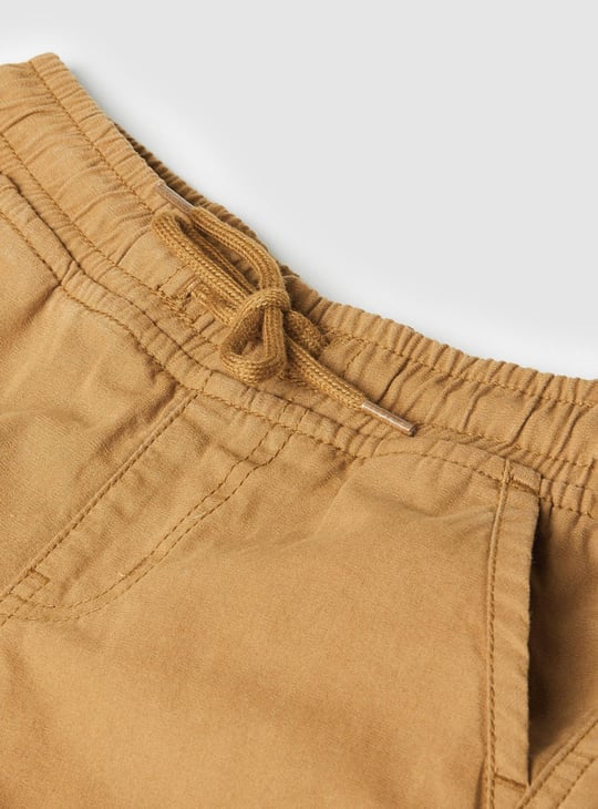 Boys Solid Woven Trousers