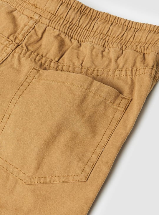 Boys Solid Woven Trousers