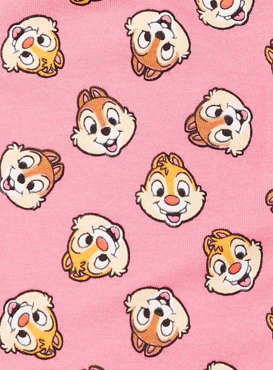 Women Chipmunk Print Capris