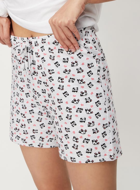 Women All-Over Printed Shorts