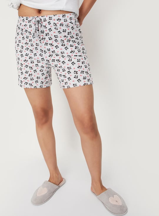 Women All-Over Printed Shorts