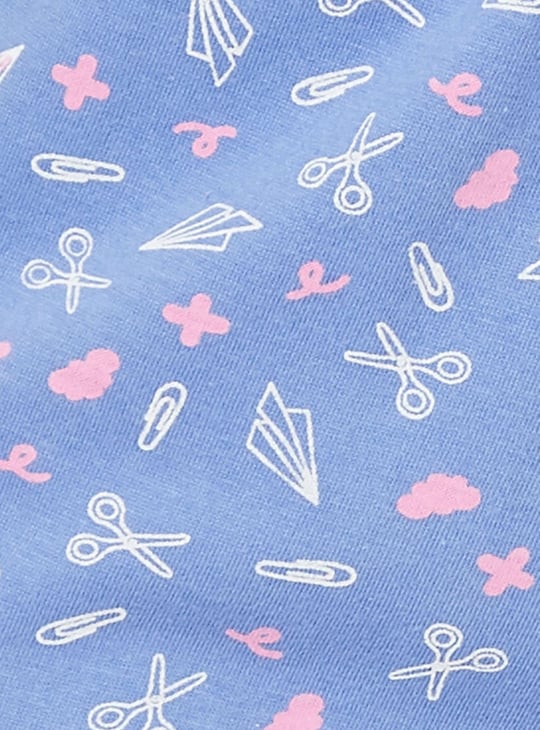 Women Printed Knit Shorts