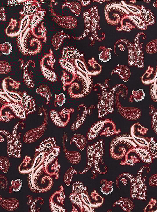 Men Paisley Printed Slim Fit Formal Shirt