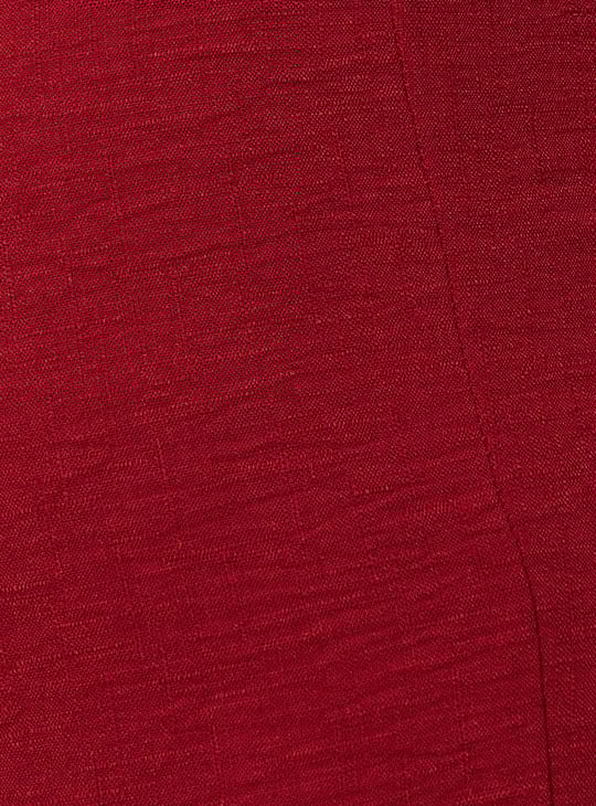 Women Solid Paper-Bag Wide-Legged Trousers