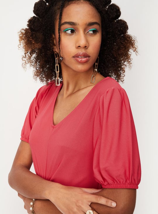 Women Cut-Out Waist A-line Dress