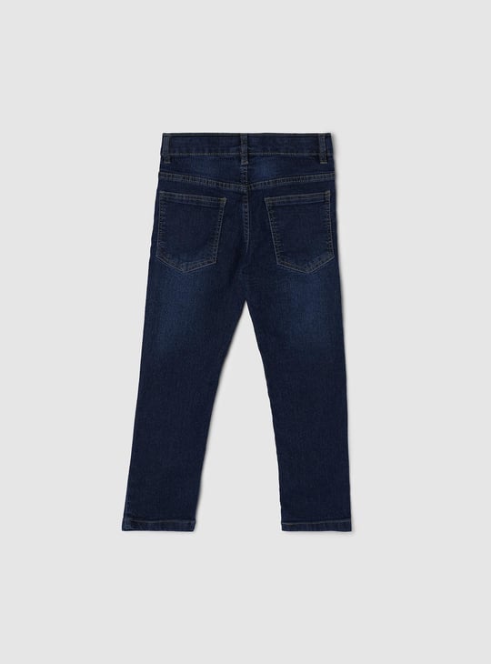 Boys Washed Slim Fit Jeans