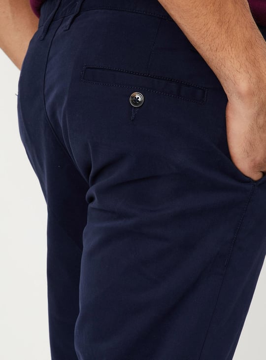 Men Slim Fit Stretch Chinos