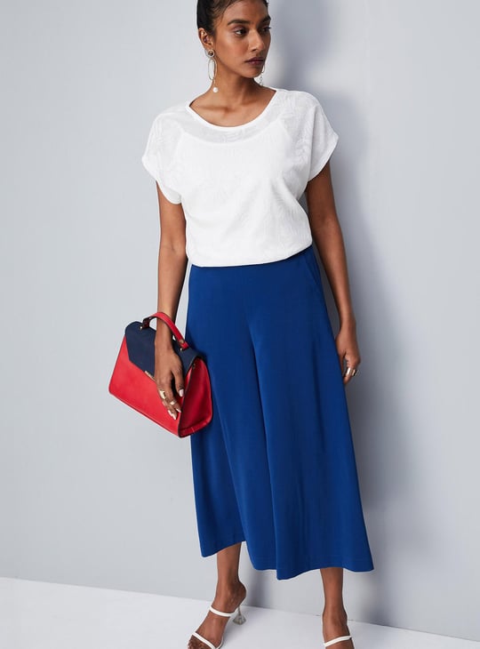 Women Jacquard Knit Top