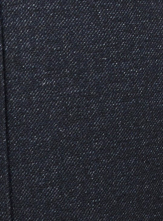 Women Solid Knitted Cropped Ponte Treggings