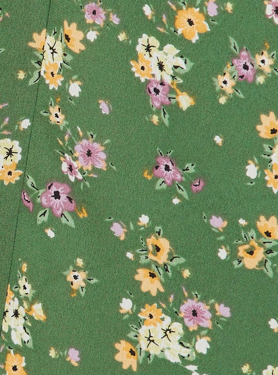 Women Floral Printed Maxi Skirt