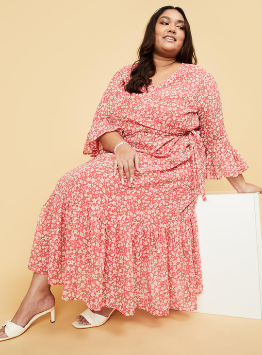 coral ladies dresses Pink Floral Jacquard Midi Dress - All where fashion meets function in the most spectacular way. Womens Dresses Coral Sundress Plus