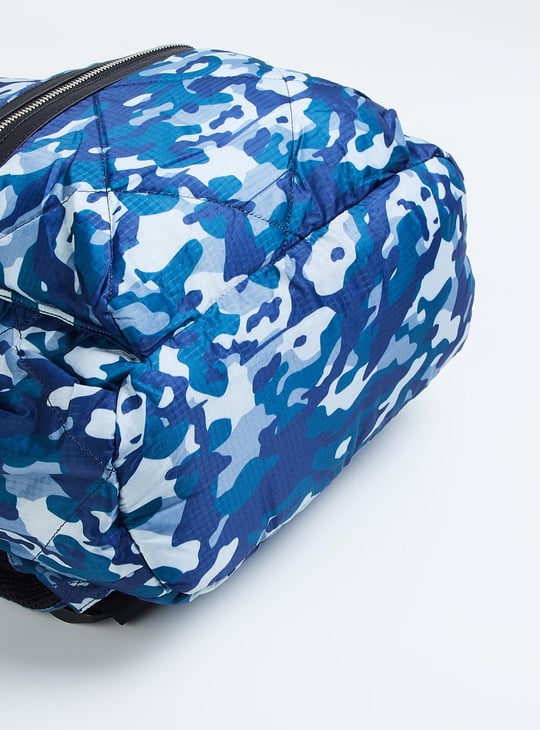 Men Camouflage Printed Backpack