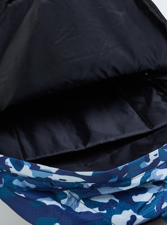 Men Camouflage Printed Backpack