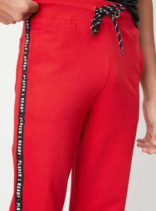Boys Side Taped Full-Length Joggers