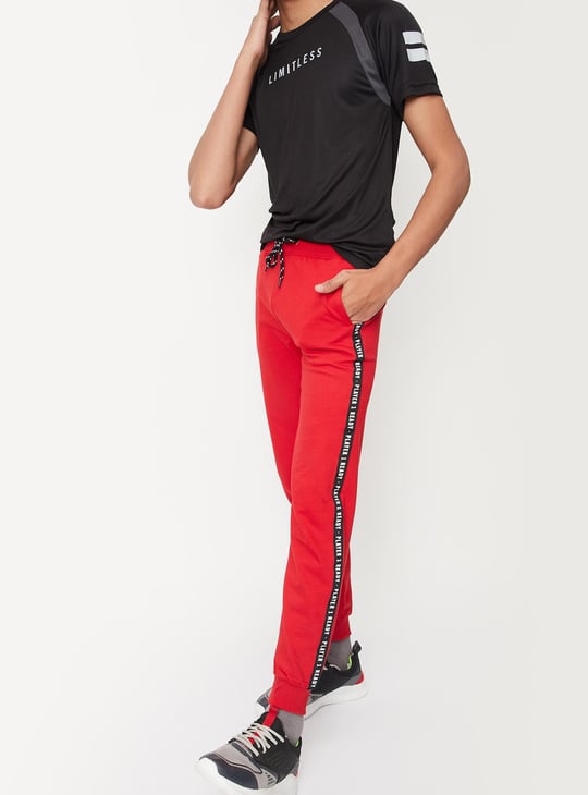 Boys Side Taped Full-Length Joggers