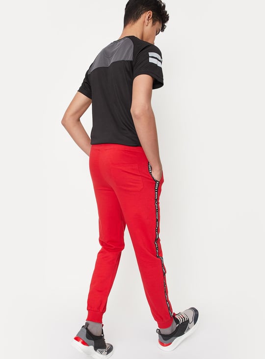 Boys Side Taped Full-Length Joggers