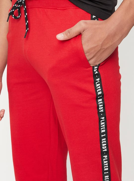 Boys Side Taped Full-Length Joggers