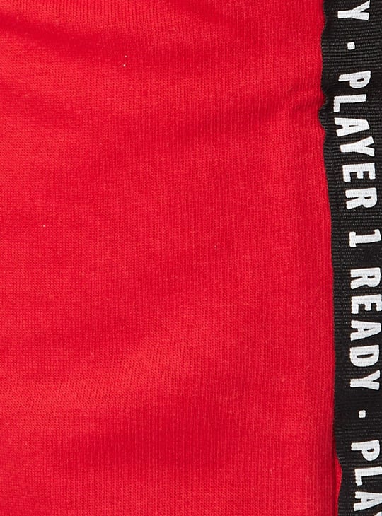 Boys Side Taped Full-Length Joggers