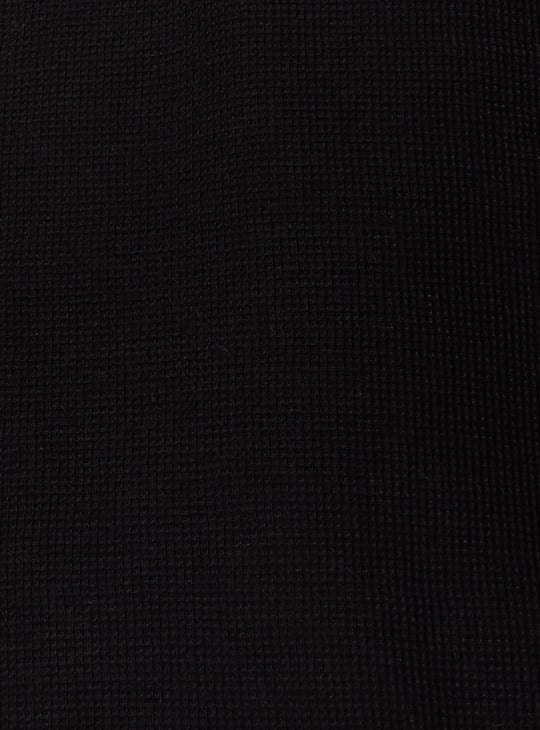 Men Solid Slim Fit Hooded T-shirt