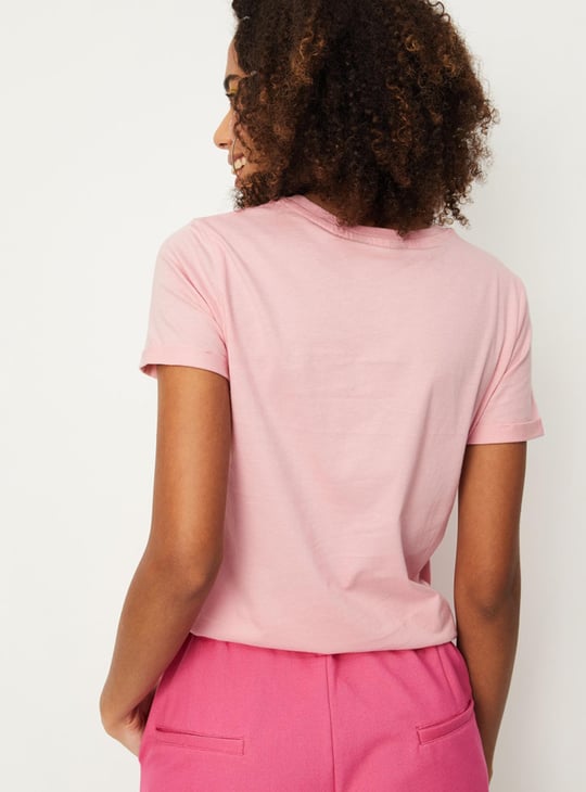 Women Graphic Crop T-shirt