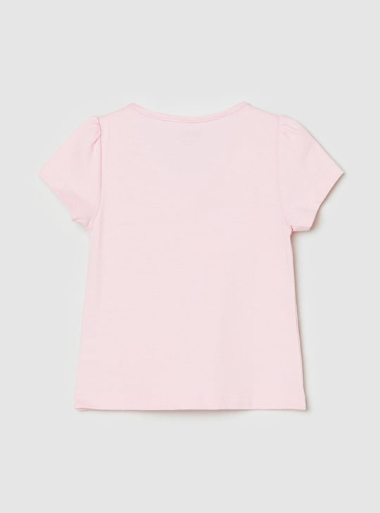 Girls Knit Graphic T-shirt