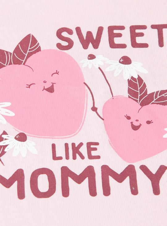 Girls Knit Graphic T-shirt