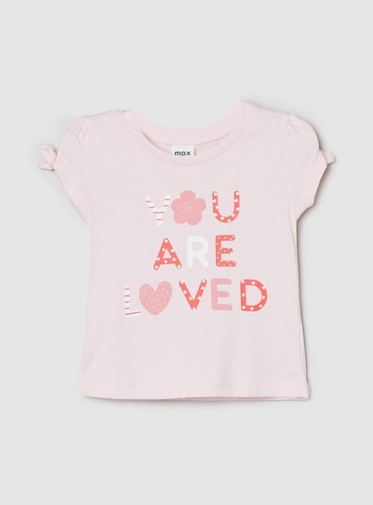 Girls Printed Shorts Set