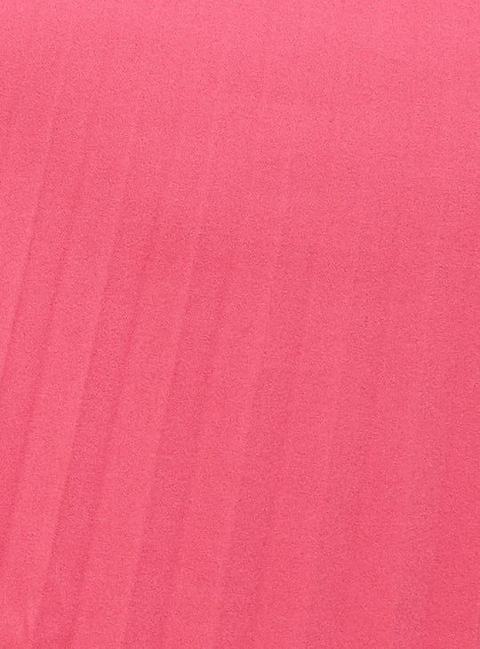 Women Solid V-Neck A-line Dress