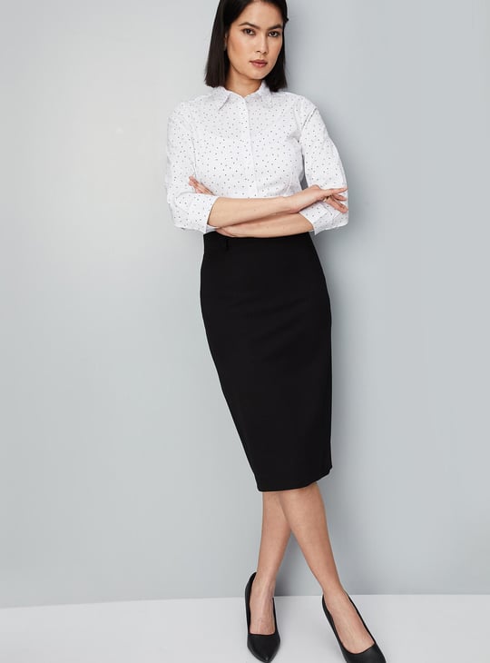 Women Printed Formal Shirt