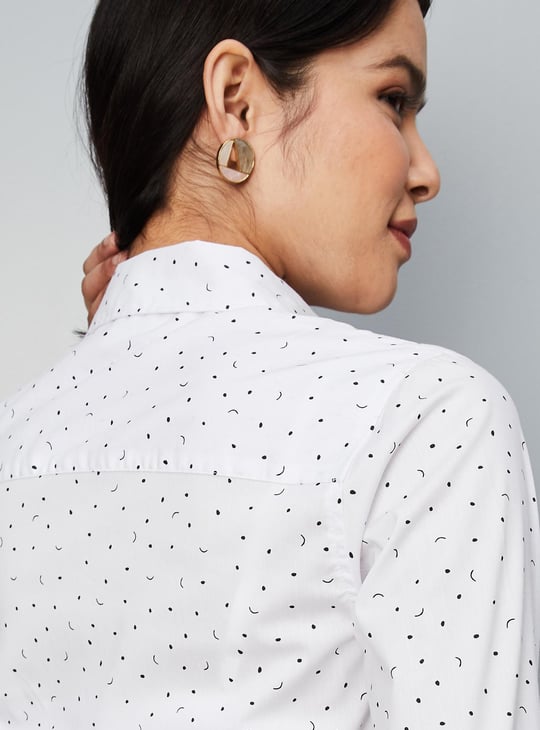 Women Printed Formal Shirt