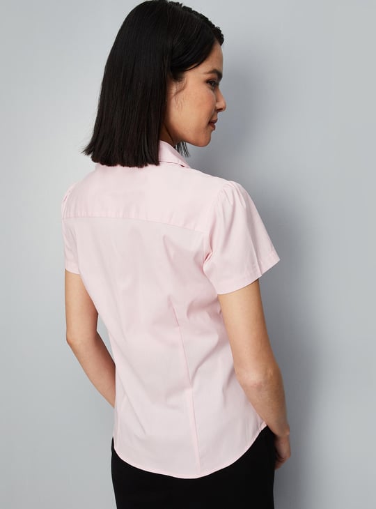 Women Solid Formal Shirt