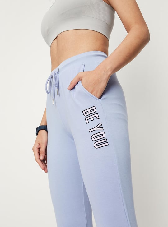 Women Printed Sports Track Pants