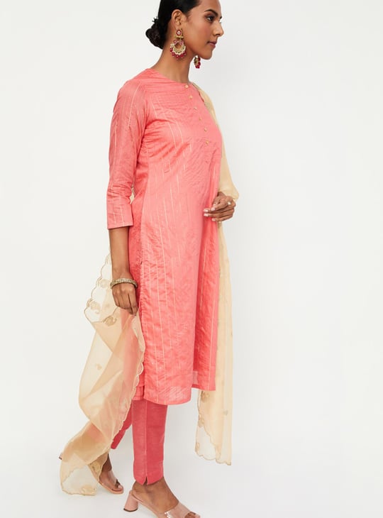 Women Embellished Salwar Suit Set