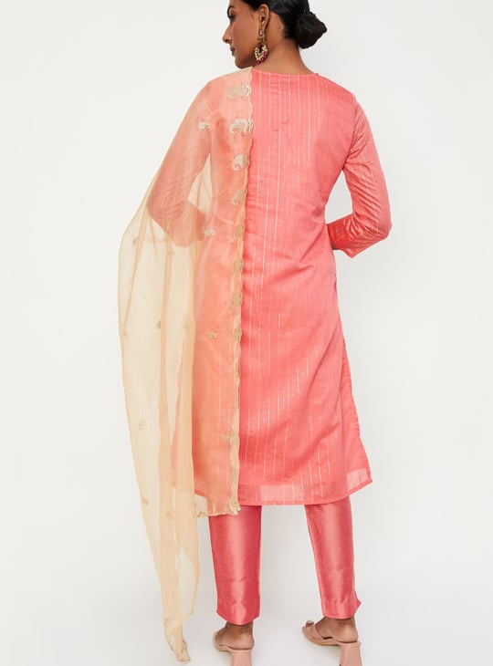 Women Embellished Salwar Suit Set