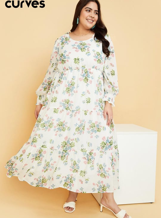 Women Printed Maxi Dress