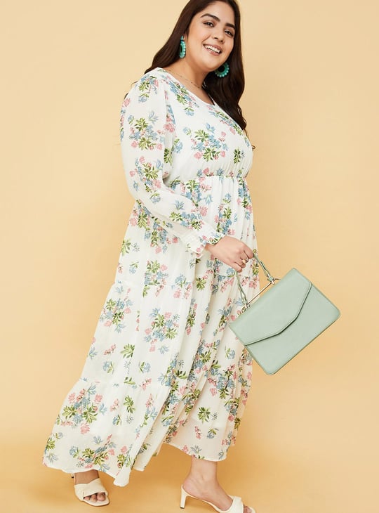 Women Printed Maxi Dress