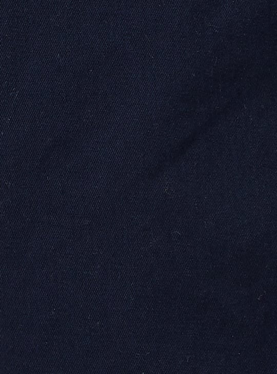 Men Solid Slim Fit Stretch Shorts