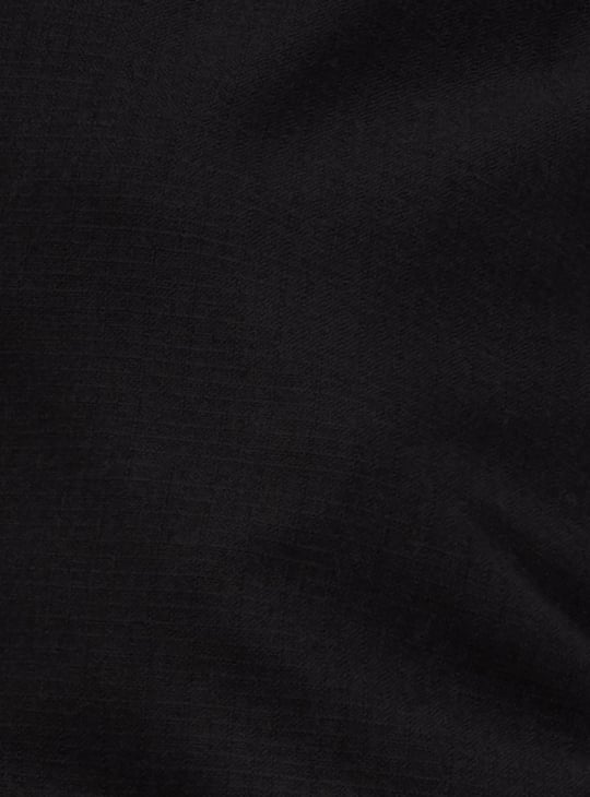 URB_N Men Solid Jogger Trousers with Cargo Pockets